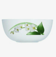 P0328/1 Салатник большой 21см,  Luminarc, DIWALI WHITE ORCHID