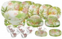 P7660/1 Столовый сервиз на 6 персон 37 предметов, Luminarc, серия CARINA FREESIA 