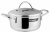 BRZ-266102014/266121014 Кастрюля 0,9 л индукция, нержавеющая сталь, Barazzonni, серия Bonita