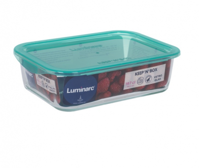 P5516 Контейнер 1970мл с крышкой, LUMINARC, серия Keep'n Box, стекло