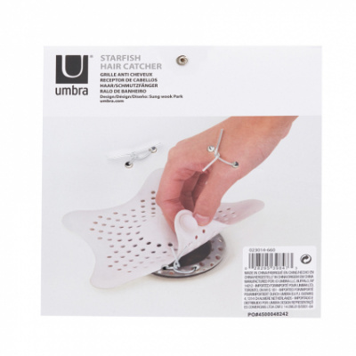 023014-660 Фильтр для слива Umbra, серия Starfish, цвет белый 