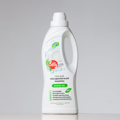 Гель для посудомоечной машины Only DEW Dish Whash 1л, формула 5 в 1