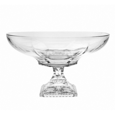 990/65823/0/44600/330  Салатник на ножке 33 см,Crystal BOHEMIA, серия VICTORIA,  хрусталь 