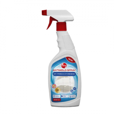 Чистящее средство Antimold-spray от грибка и плесени 0.6л, Only DEW, триггер-пена