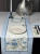 Скатерть-дорожка с пропиткой "Антипятно" 35*145см, декор "Delight blue" Скатерть-дорожка с пропиткой "Антипятно" 35*145см, декор "Delight blue"