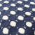 TK23-BS0012 Плед-покрывало из хлопка 180*25см, Tkano, Polka dots, из коллекции Essential, темно-синего цвета TK23-BS0012 Плед-покрывало из хлопка 180*25см, Tkano, Polka dots, из коллекции Essential, темно-синего цвета