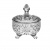 990/56222/26080/150 Конфетница хрустальная 15см на ножке Crystal BOHEMIA, серия PINWHEEL 