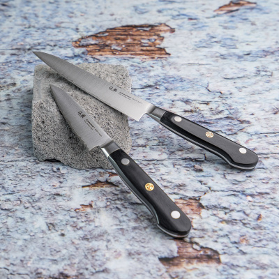 MP-01Нож кухонный овощной  SUNCRAFT (professional) 90мм