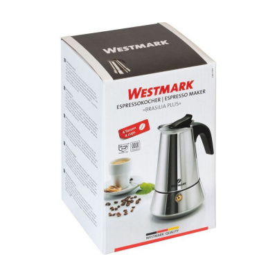 24662260 Кофеварка гейзерная на 4 чашки Brasilia Plus Westmark