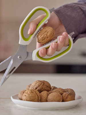 SS0000411 Ножницы кухонные универсальные Ergonomy, с магнитным чехлом