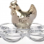 ANLAF-0018EH Блюдо пасхальное, 15 см, золотистое, Курица, Golden Easter 6 отделений, стекло ANLAF-0018EH Блюдо пасхальное, 15 см, золотистое, Курица, Golden Easter 6 отделений, стекло