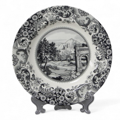 92-0404 Столовый набор на 4 персоны 21 предмет, Claytan, декор ROME GREY