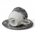 93-0404 Чайный сервиз на 4 персоны 11 предметов, Claytan, декор ROME GREY 93-0404 Чайный сервиз на 4 персоны 11 предметов, Claytan, декор ROME GREY