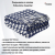 TK23-BS0012 Плед-покрывало из хлопка 180*25см, Tkano, Polka dots, из коллекции Essential, темно-синего цвета TK23-BS0012 Плед-покрывало из хлопка 180*25см, Tkano, Polka dots, из коллекции Essential, темно-синего цвета