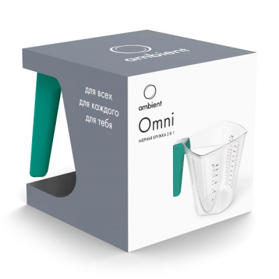 Мерная кружка Omni цвет опалово-зеленый  НФ-00000056