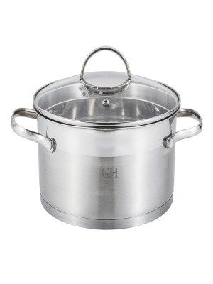GH-1832 Кастрюля 2,1л, нержавеющая сталь, индукция, GoldHouse 