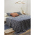 TK23-BS0012 Плед-покрывало из хлопка 180*25см, Tkano, Polka dots, из коллекции Essential, темно-синего цвета TK23-BS0012 Плед-покрывало из хлопка 180*25см, Tkano, Polka dots, из коллекции Essential, темно-синего цвета