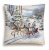 244960 New Декоративная наволочка 45*45см, принт Тройка, серебро, гобелен 244960 New Декоративная наволочка 45*45см, принт Тройка, серебро, гобелен