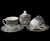 93-0404 Чайный сервиз на 4 персоны 11 предметов, Claytan, декор ROME GREY 93-0404 Чайный сервиз на 4 персоны 11 предметов, Claytan, декор ROME GREY