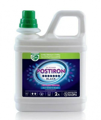 Гель для стирки черного белья   "POSTIRON Black" 4  л