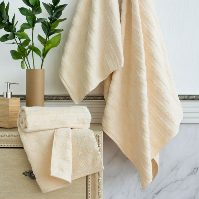 Полотенце Verossa 50*90см Stripe Экрю 734485