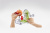 45414 Устройство для снятия яблочной кожуры RAPID PEELER, прозрачное/зеленое, в подарочной упаковке.